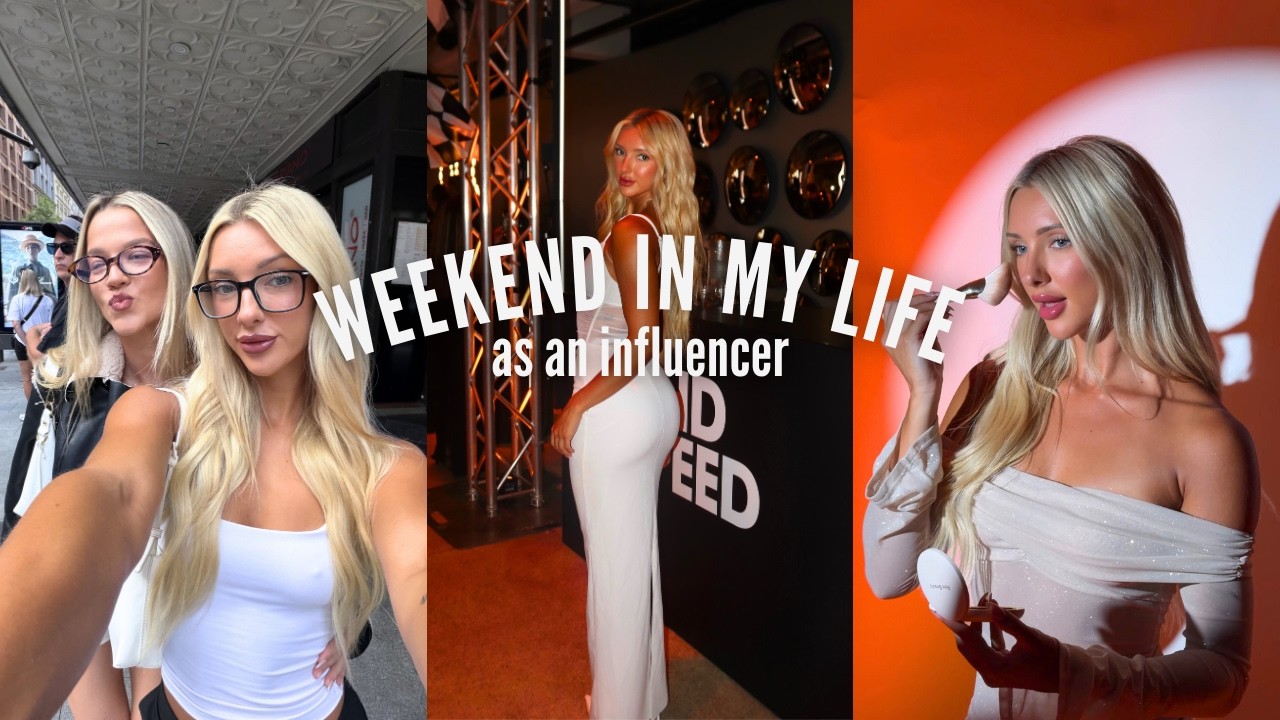 Weekend in Sydney | Influencer Events, Photoshoots & More