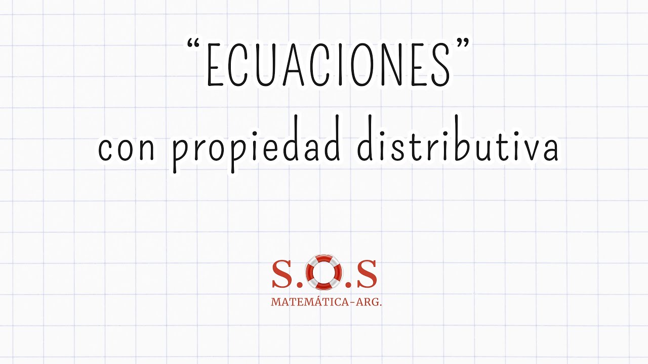 Ecuaciones con Paréntesis y Propiedad Distributiva | Explicación Fácil