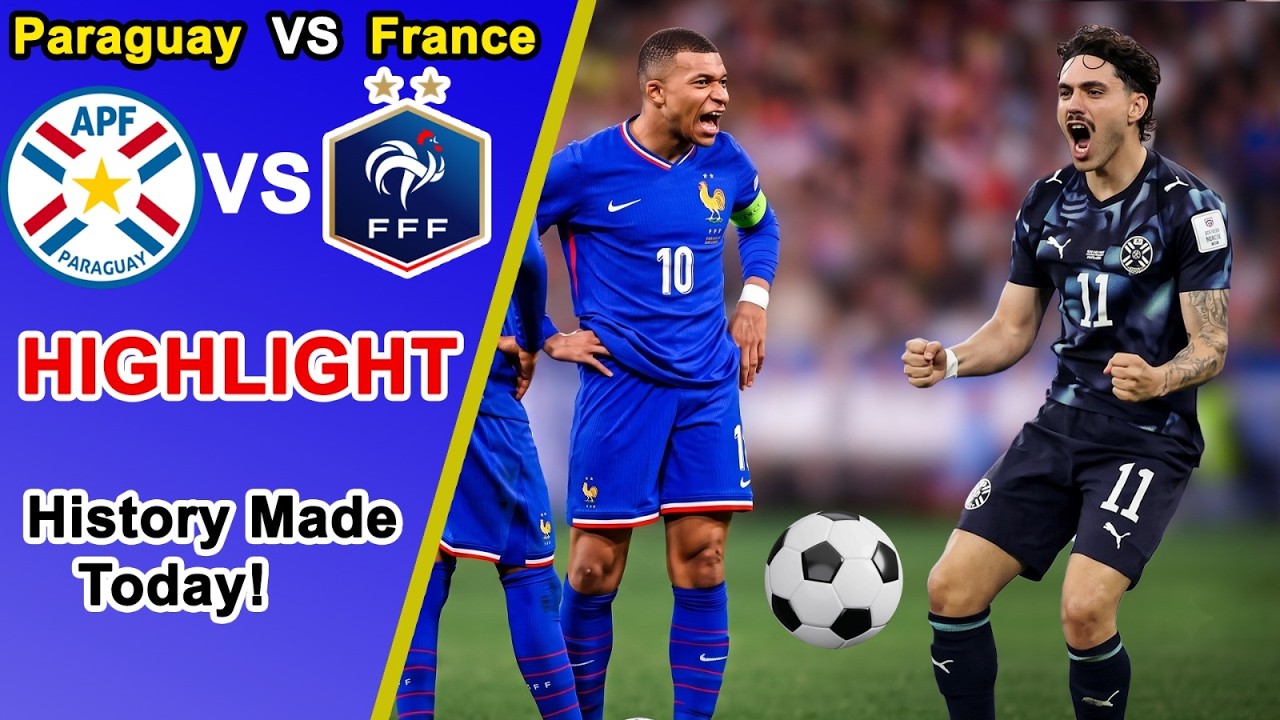 France Vs Paraguay | Full Highlights | Round of 16 | FIFA World Cup 2026 | FIFA26
