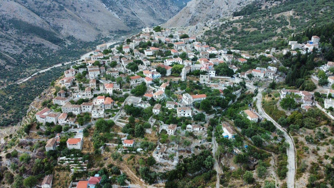 Qeparo – Fshati mistik i rivierës Joniane ( Drone Footage #4k)