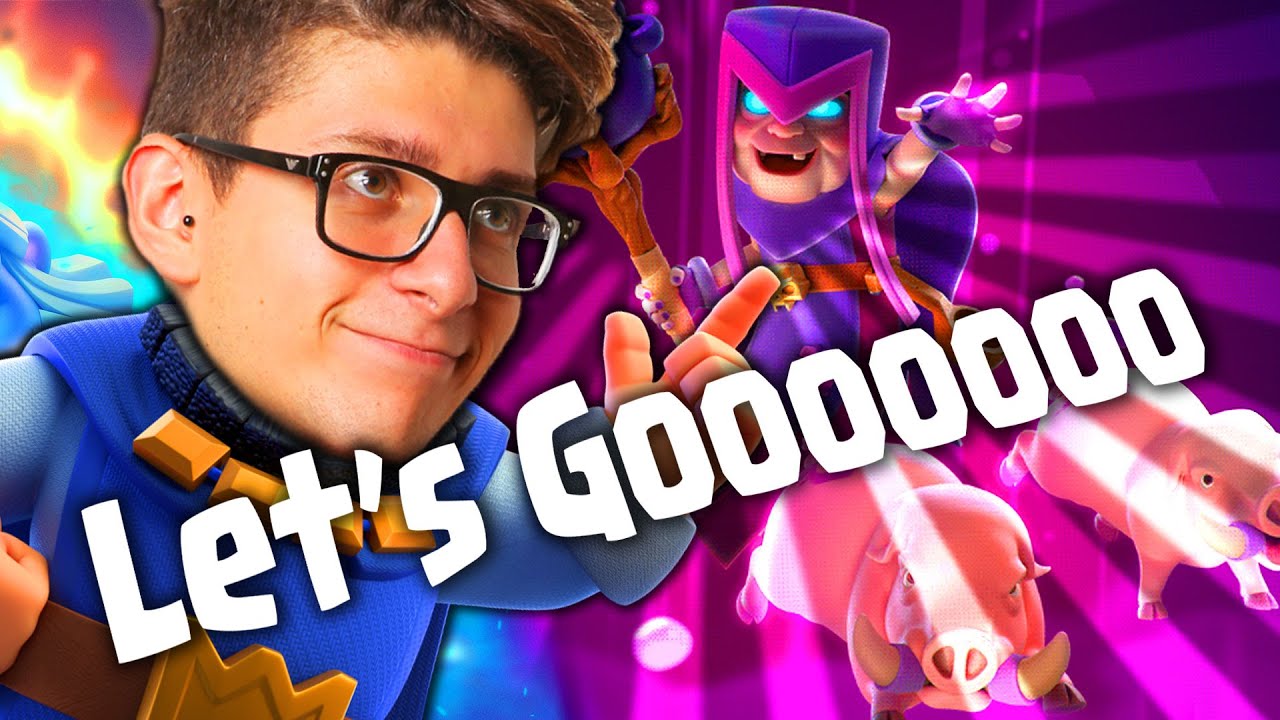 HO COMPLETATO LA COLLEZIONE SU CLASH ROYALE !! PROVIAMO LA STREGA MADRE !!
