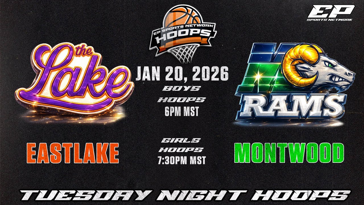 LIVE EPSN Tuesday Night Hoops 🏀⛹️‍♂️ Eastlake Falcons vs Montwood Rams - VARSITY GIRLS