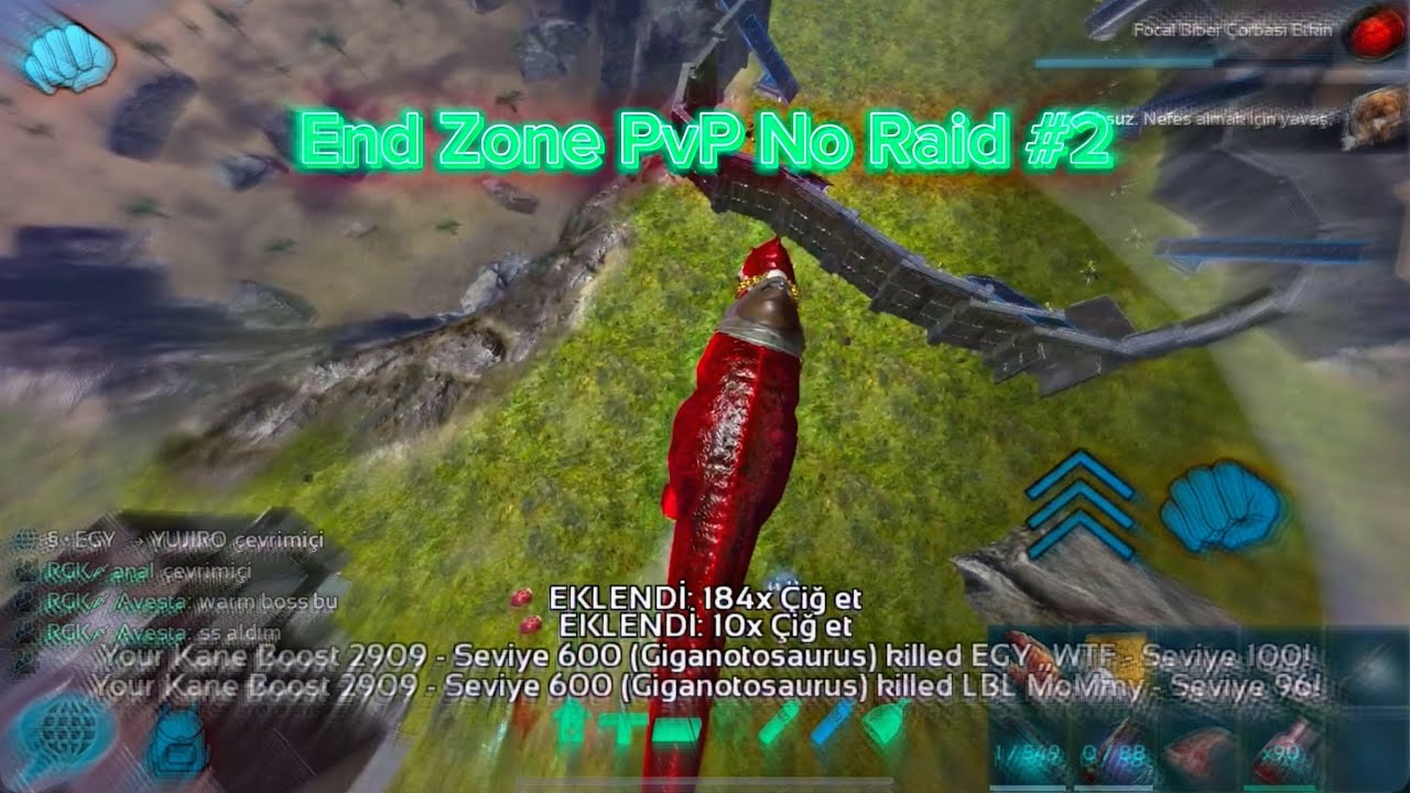 Ark Mobile End Zone Fw PvP No Raid #2