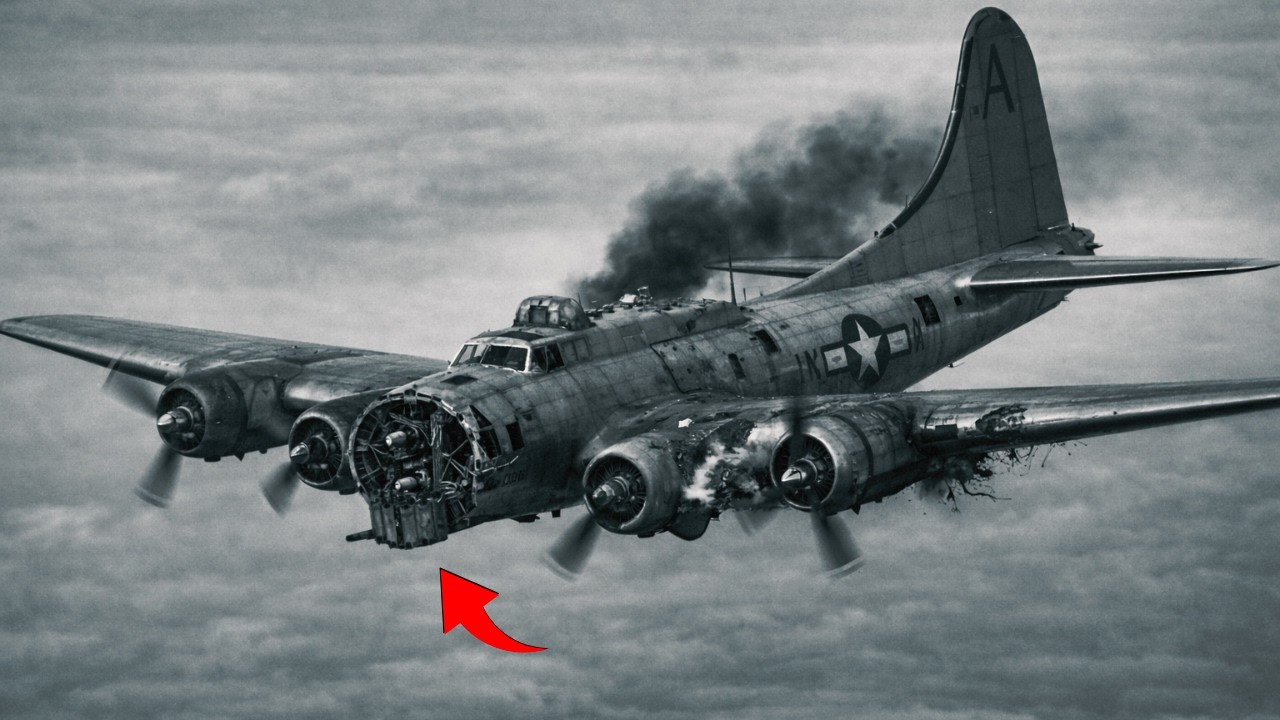How One B-17 Lost Its Entire Nose - That Crew Flew 12 Minutes Pulling Cables