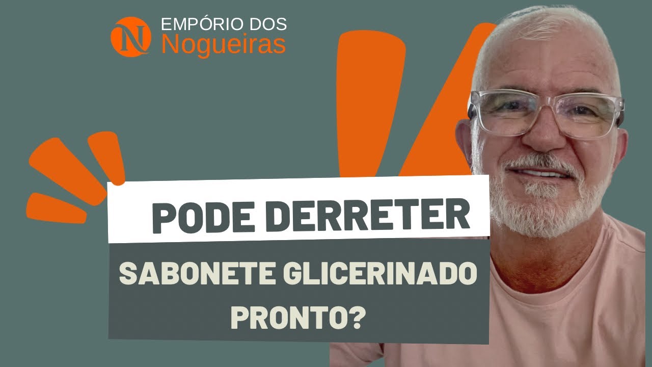 Posso derreter um sabonete glicerinado artesanal?