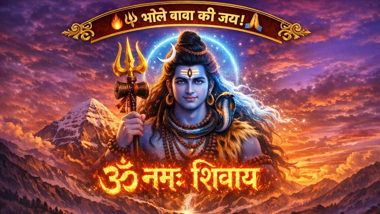 ॐ नमः शिवाय | Bhole Baba Shiv Bhajan | सावन 2026 स्पेशल | नया भक्ति गीत | Har Har Mahadev