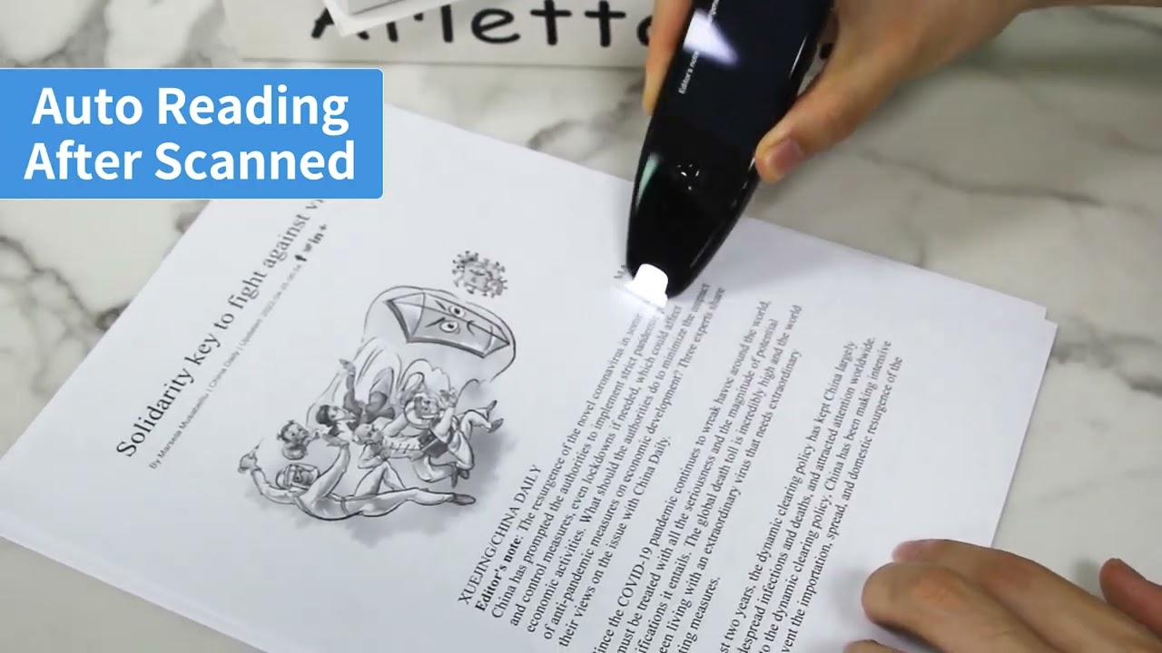 How to use scan translation with vormor X5pro