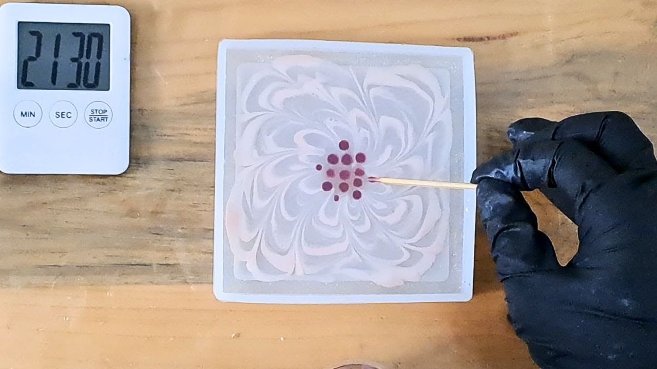 Soft Stardust 3D RESIN FLOWER BLOOM Tutorial