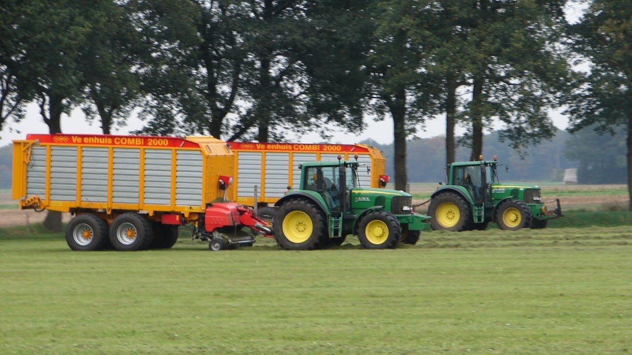 John Deere`s Veenhuis inkuilen Trekkerweb