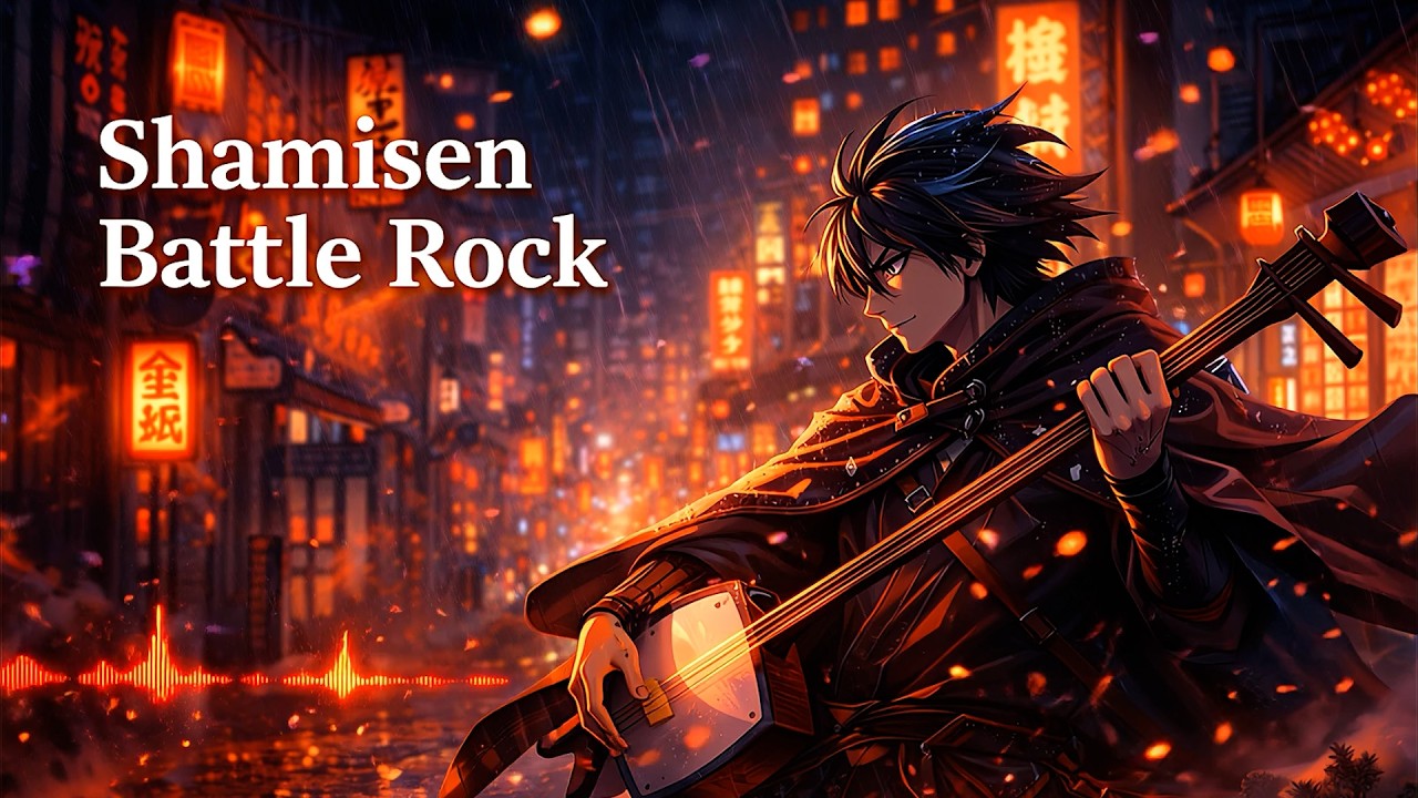 Japanese Shamisen Battle Rock ⚔️