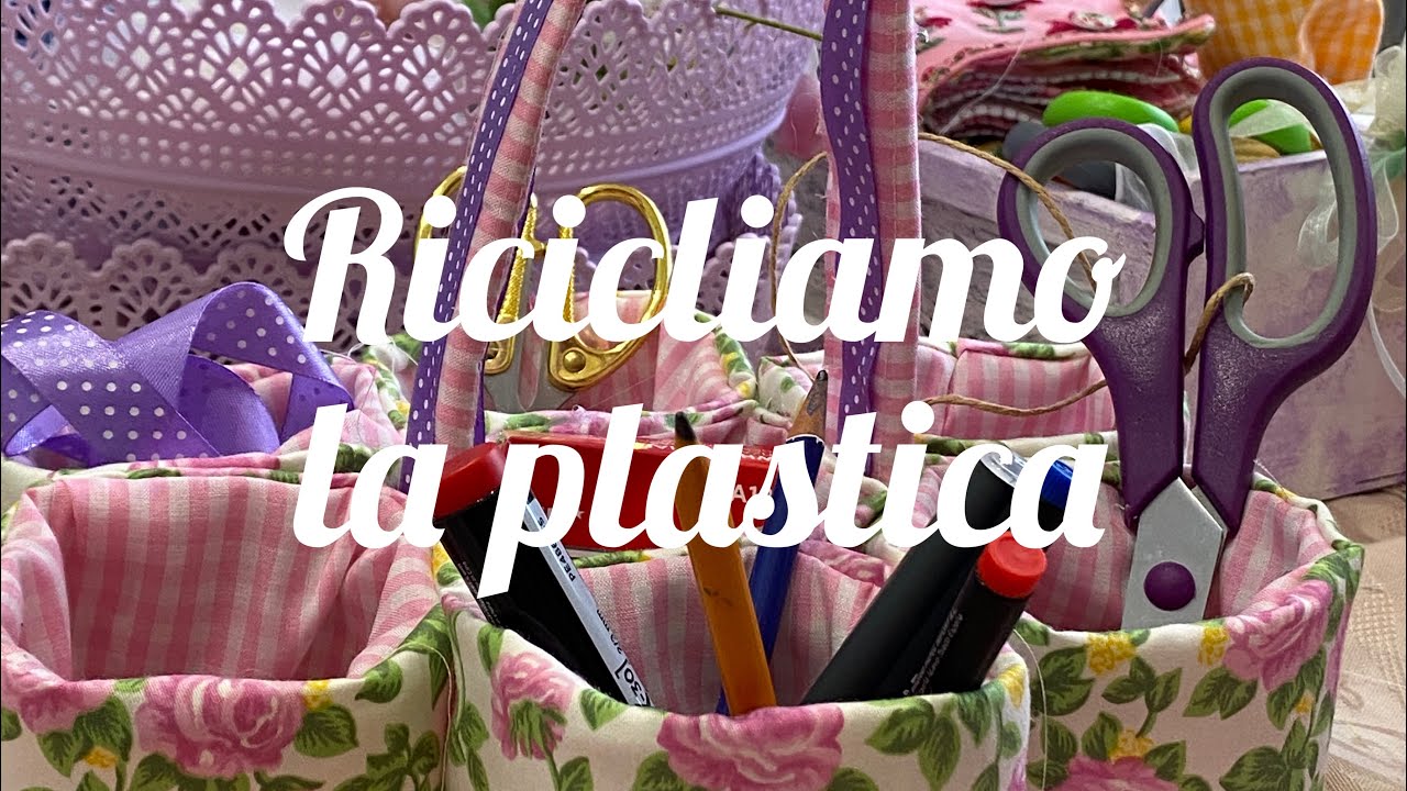 Ricicliamo le bottiglie di plastica