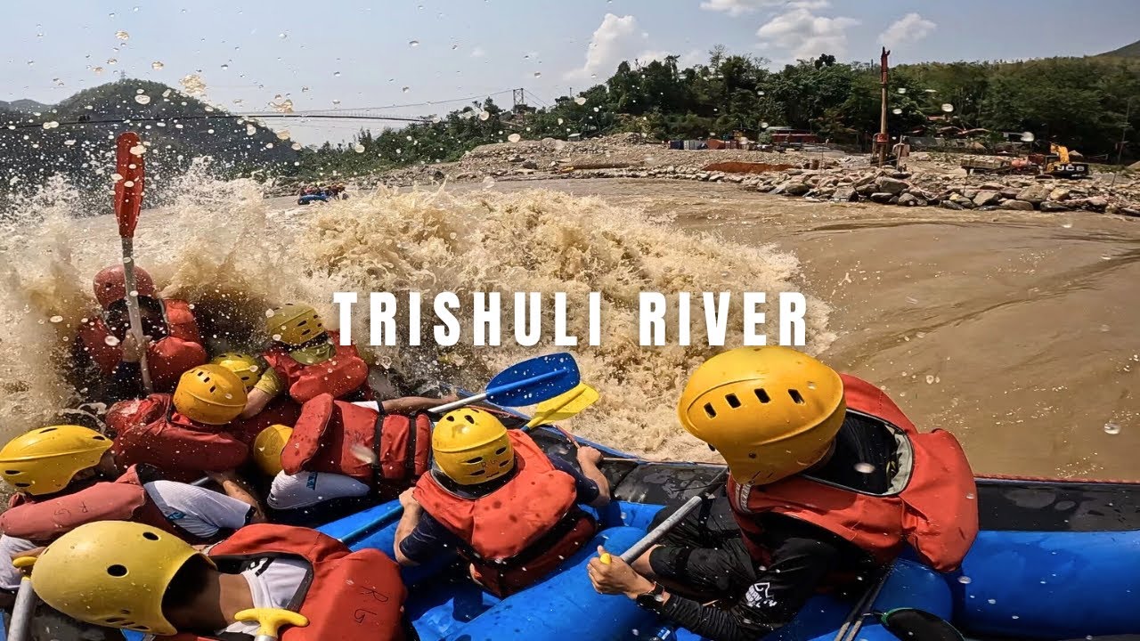 Trishuli River Rafting | Rapid Highlights | Rafting in Nepal | #gopro | Whitewater rafting in Nepal