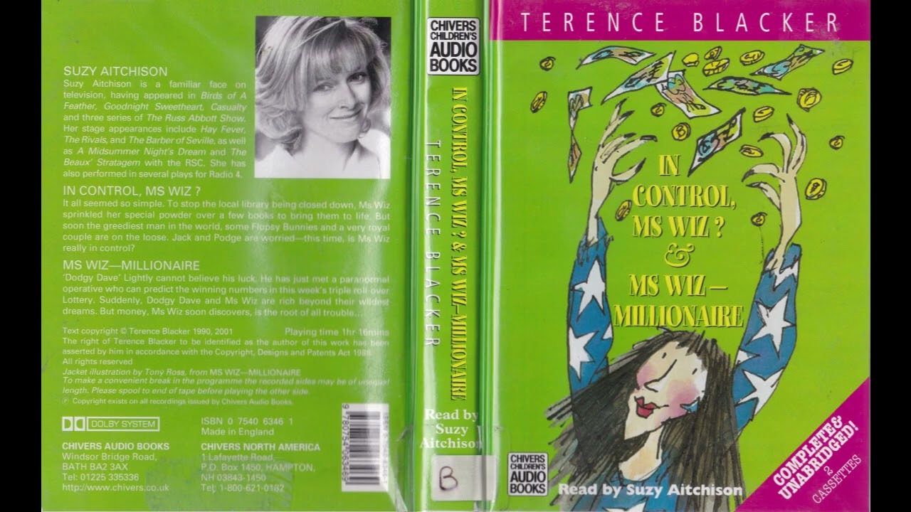 In Control Ms Wiz? & Ms Wiz Millionaire | Out of Print Audiobooks | Terence Blacker | Suzy Aitchison