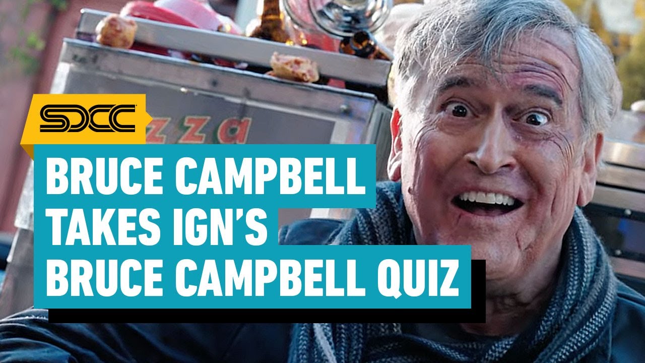 Bruce Campbell Takes IGN’s Bruce Campbell Quiz | Comic Con 2024
