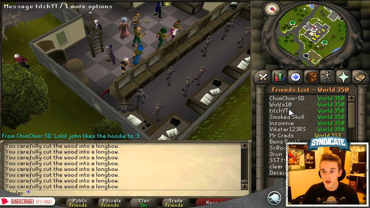Syndicate Plays 'Oldscape' | Tradescape & 80 Fletching!