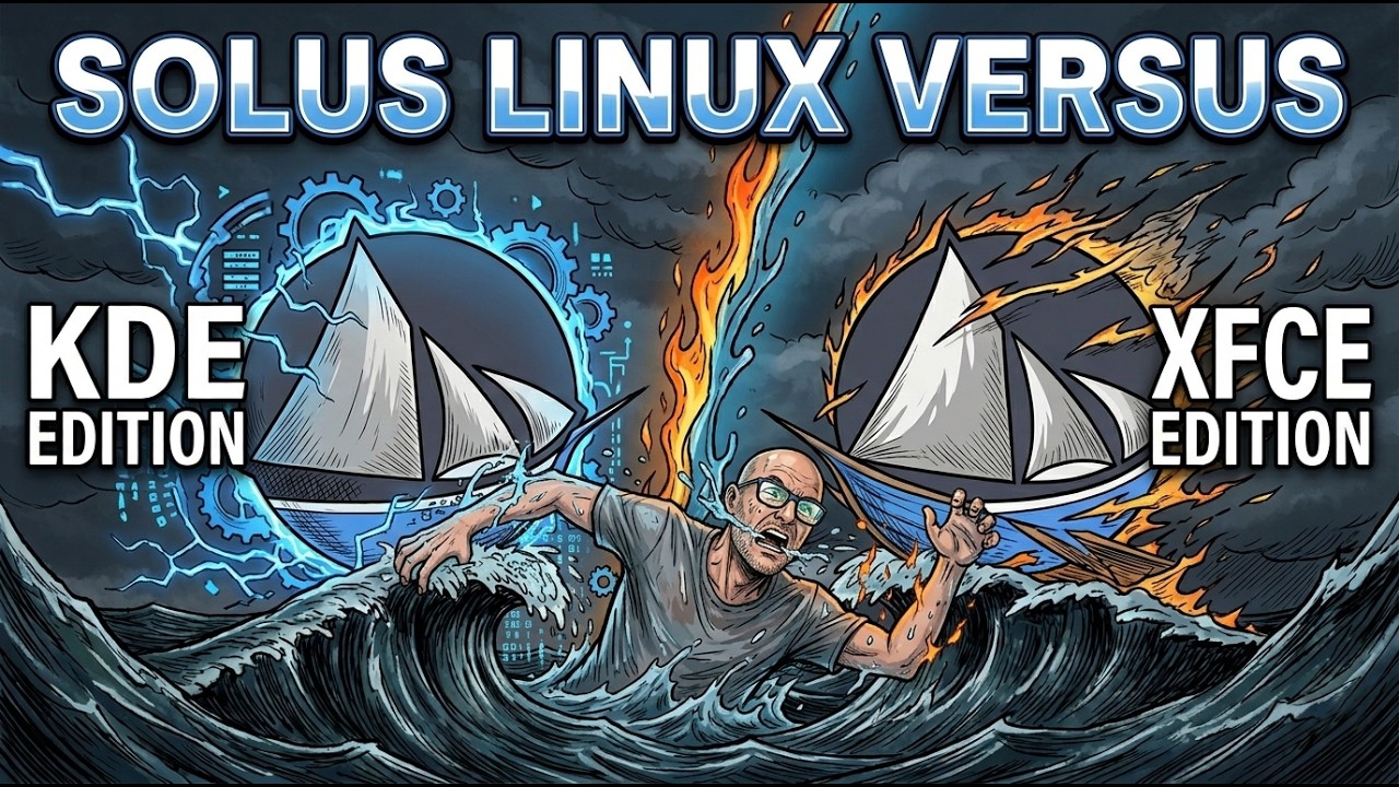 Solus Linux: El Barco de KDE contra la Ola de XFCE