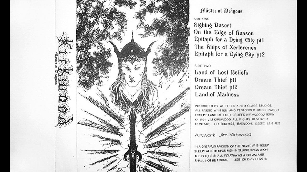 Jim Kirkwood - Master of Dragons (1991) (Dungeon Synth, Electronic Fantasy)