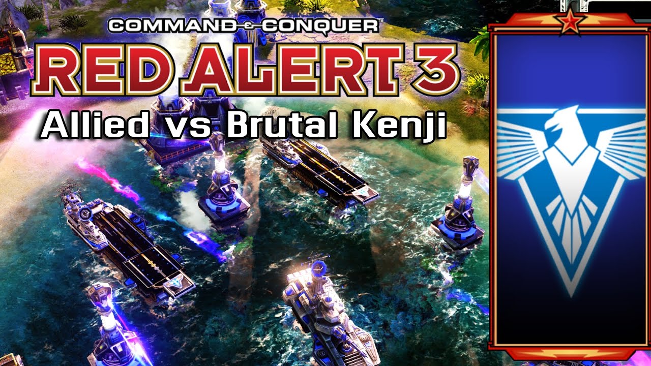Red Alert 3 - The Allied vs Brutal Kenji