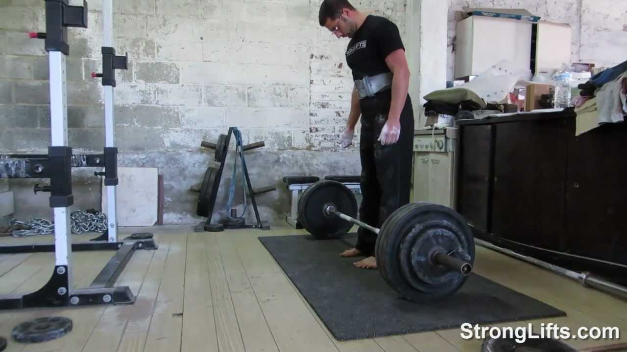 Mehdi From StrongLifts Deadlifts 440lb