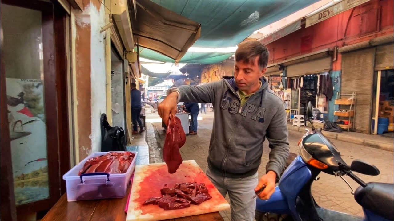 Ciğerle Aşk Yaşıyoruz!!! G&uuml;nl&uuml;k Olmazsa Tezgaha Girmez!!! Ciğerci Edip Usta