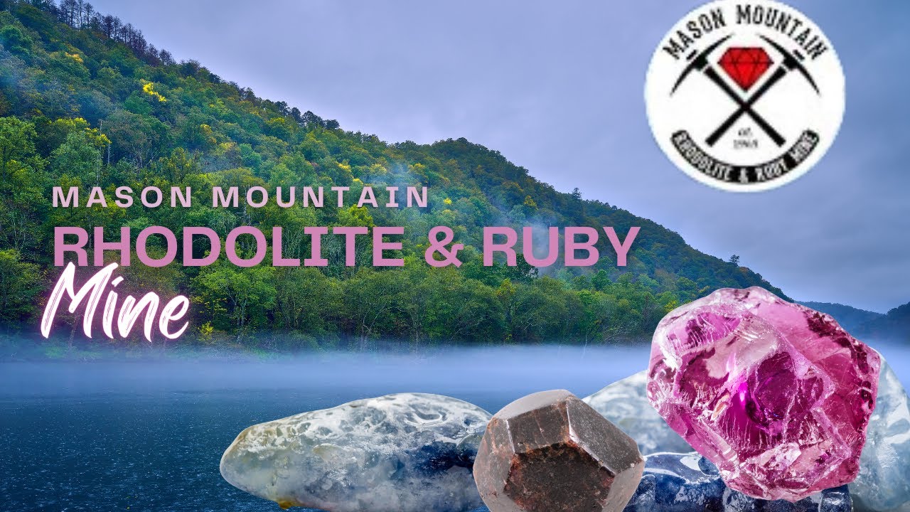 Rare Rhodolite Garnet, Found only 2 places in the World | Cowee Mason Mountain Mine