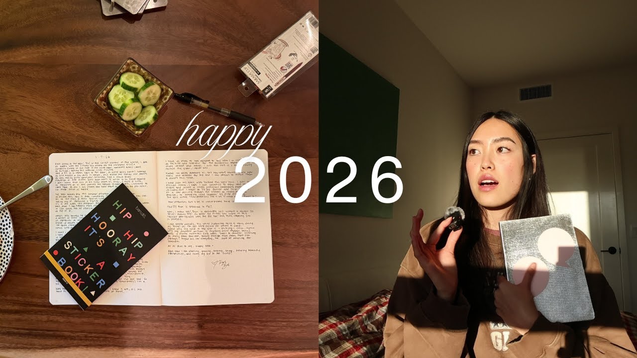 new year new intentions | journal prompts, making a bucket list, reflecting