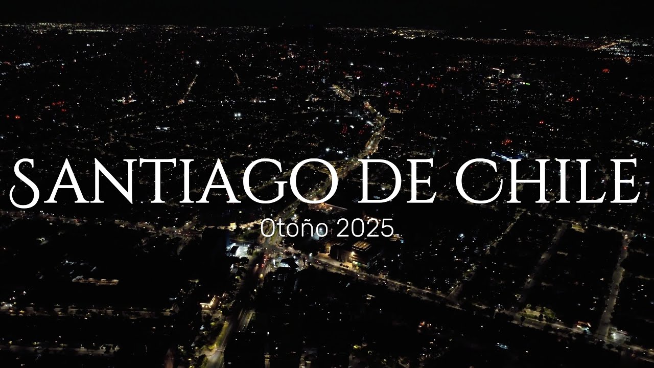 Santiago de Chile de Noche: Impresionantes Tomás con DJI Mini 4K
