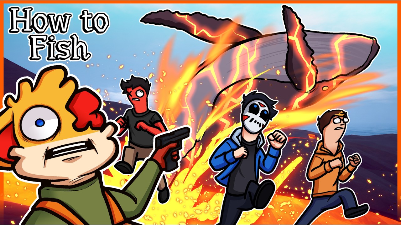 МЫ ПРОШЛИ HOW TO FISH!! [How to Fish] с Cartoonz, Delirious и Kyle
