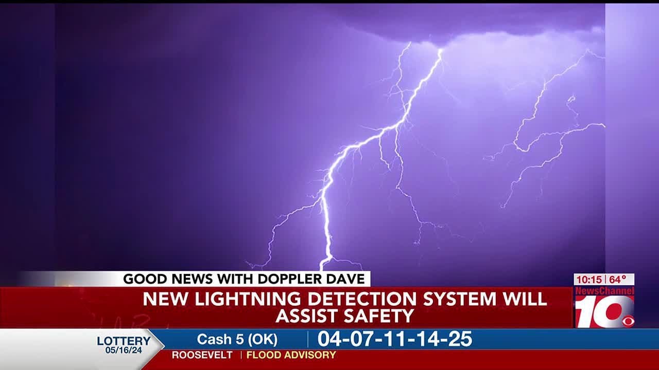 VIDEO: Good News: New lightning detection system will assist safety