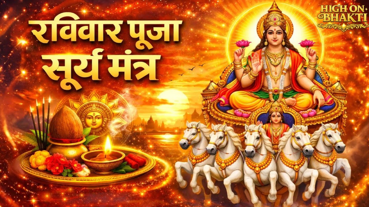 Surya Puja रविवार 🌞 | सूर्य मंत्र से धन, स्वास्थ्य और तेज की प्राप्ति