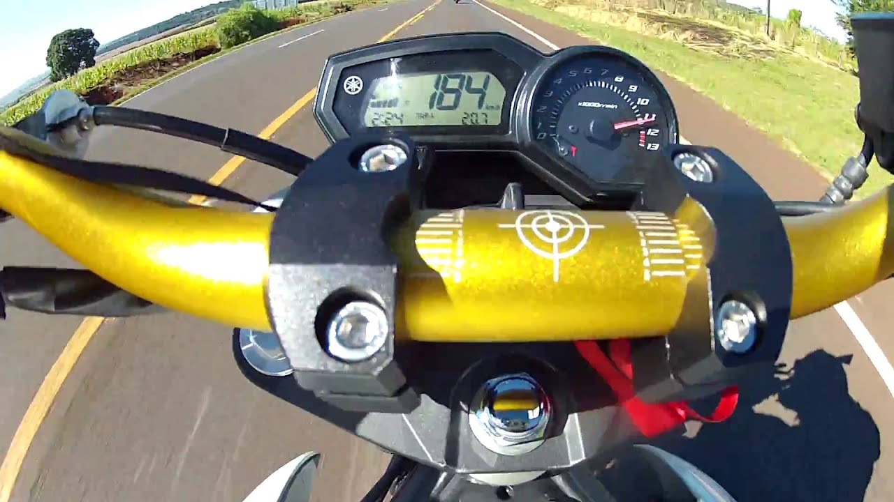 RENATO DA XJ6 - 204KM/H na MOTO !!