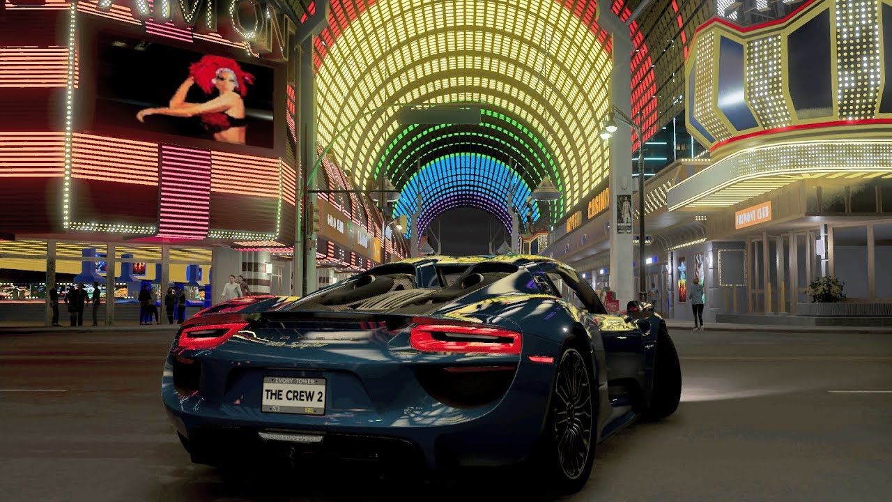 The Crew 2 - Las Vegas - Night Town Trip Free Roam Gameplay (PC HD) [1080p60FPS]