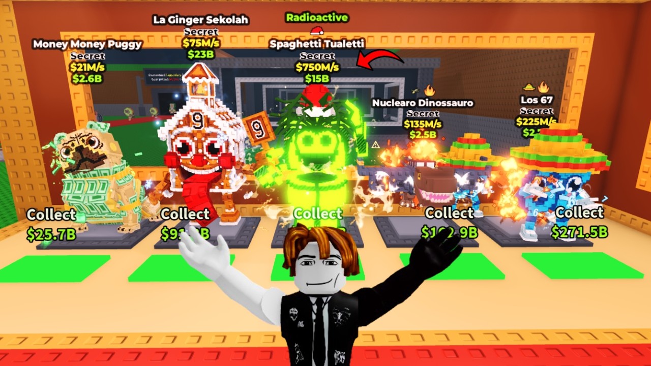 I Stole (750M) Ultra Rarest!! Brainrot Using ''Beanie Method'' In Steal a Brainrot Roblox