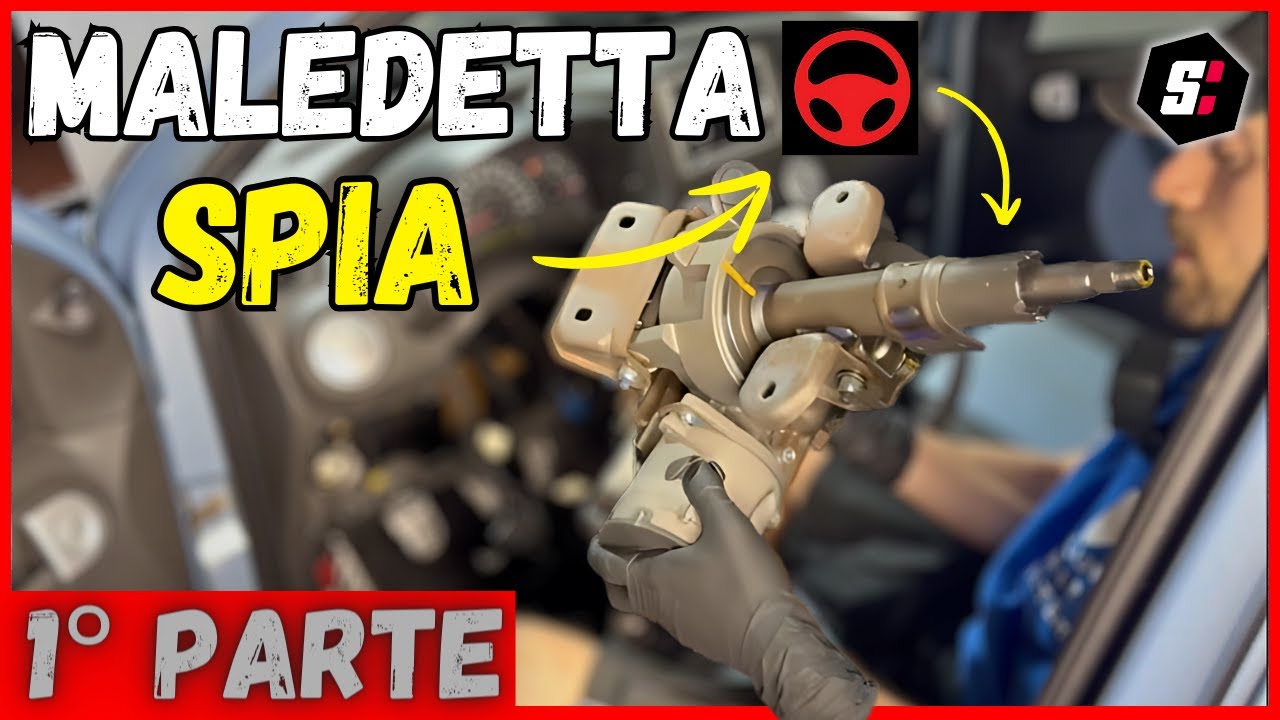 SMONTARE EPS FIAT PANDA 169 PROBLEMA SERVOSTERZO 1° PARTE - car power steering