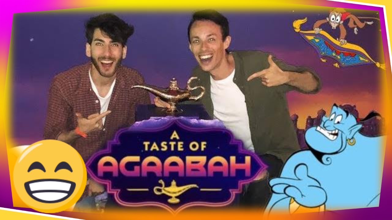 WE VISITED AGRABAH // Disney's Aladdin Exclusive Event // ' A Taste of Agrabah ' !! Food Vlog !