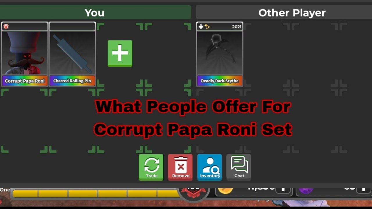 What People Offer For Corrupt Papa Roni Set || 🔪Survive The Killer