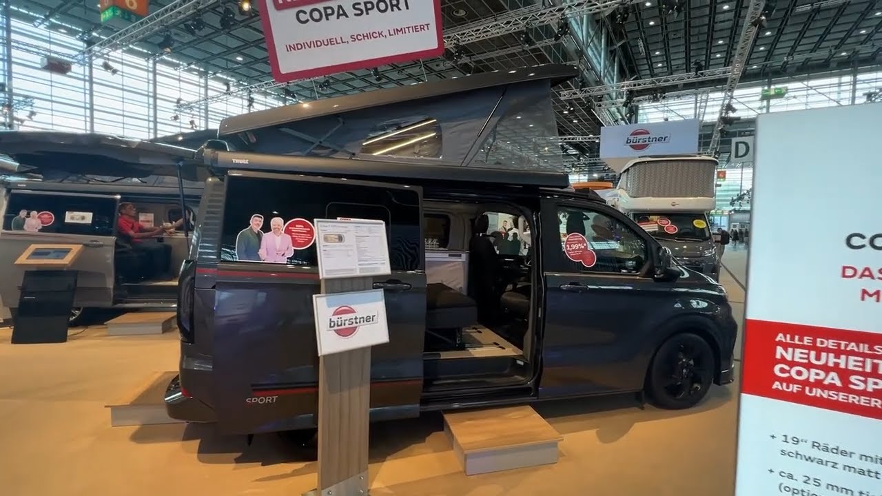 Burstner Copa C500 (2025) Interior And Exterior -  Caravan Salon 2024 Dusseldorf