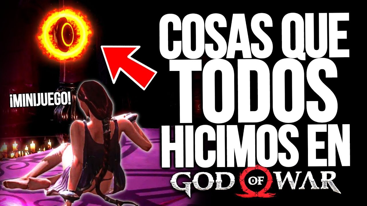 TOP 7 COSAS QUE TODOS HICIMOS EN LOS JUEGOS DE GOD OF WAR 🔥