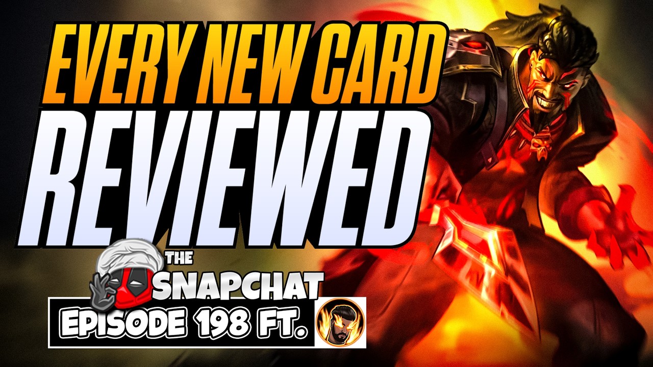 The NEW SEASON looks TERRIFYING! Every new card, REVIEWED! | Snap Chat Podcast #198