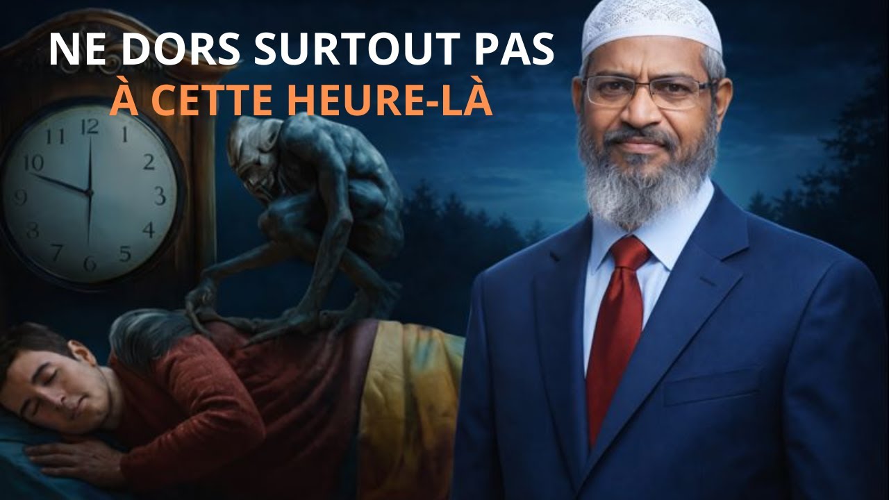 VOICI POURQUOI LE PROPHÈTE (ﷺ) A INTERDIT DE DORMIR À CERTAINS MOMENTS… SUBHANALLAH | Dr Zakir Naik