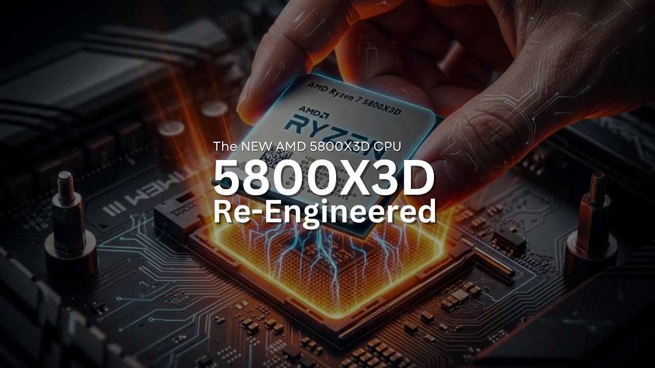 AMD 5800X3D Re-Engineered