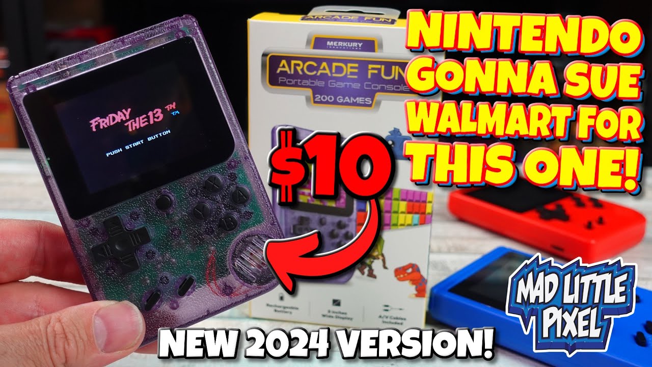 Nintendo собирается подать в суд на Walmart за новую портативную консоль стоимостью $10, выпущенн...