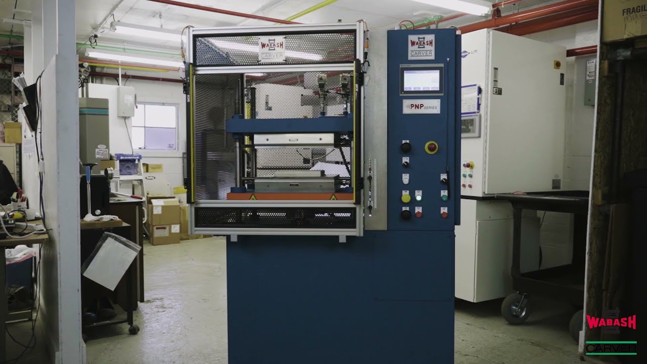 Features of Wabash MPI/Carver PNP series press.
