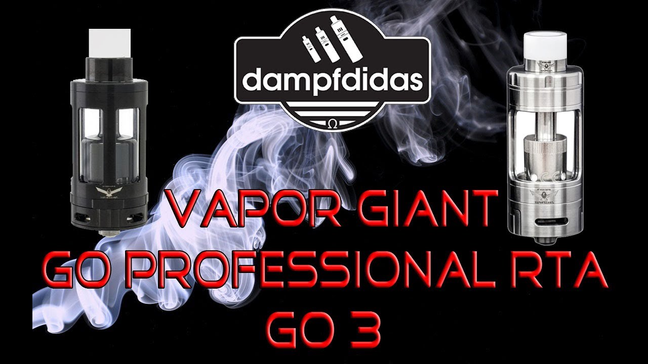 Vapor Giant Go Professional RTA + Go 3 Fertig Coil Verdampfer Review Deutsch