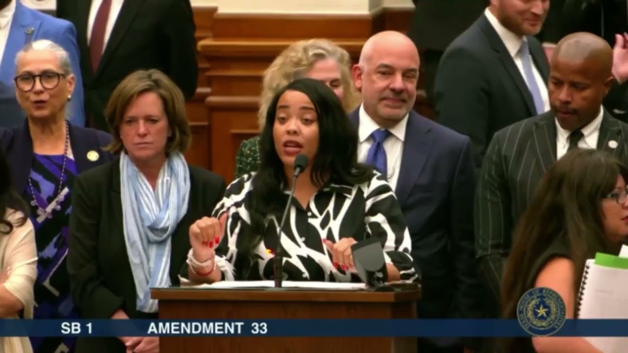 Rep. Hopper lays out his amendment (AM33) , answers questions from Rep. Simmons, point of order