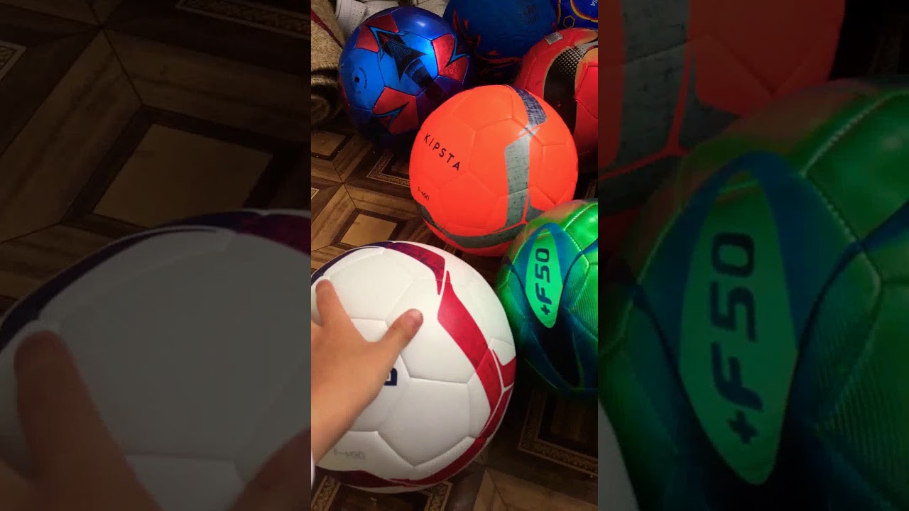 Colecția mea de mingi de fotbal