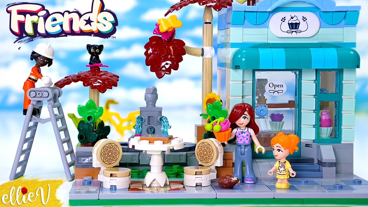 Building an entire street for Heartlake City, firstly a cupcake store and a park