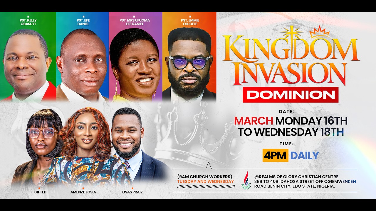 KINGDOM INVASION!!!DOMINION||||DAY 3 MORNING SESSION