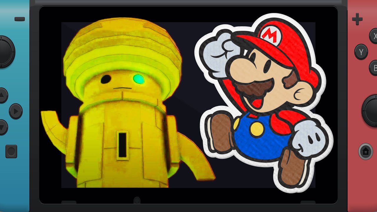 Раскаленная пустыня из наждачной бумаги - Paper Mario: Король оригами