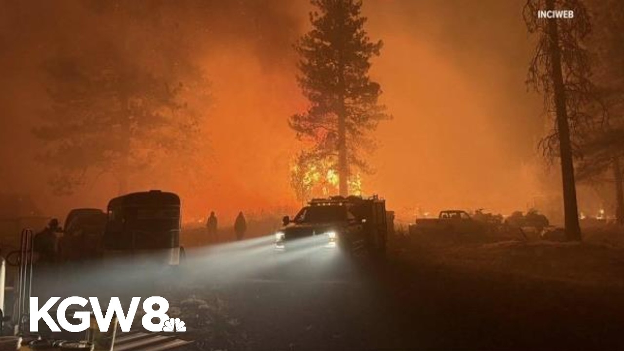 Lightning-caused Akawa Butte Fire destroys home, burns over 25K acres near Sisters